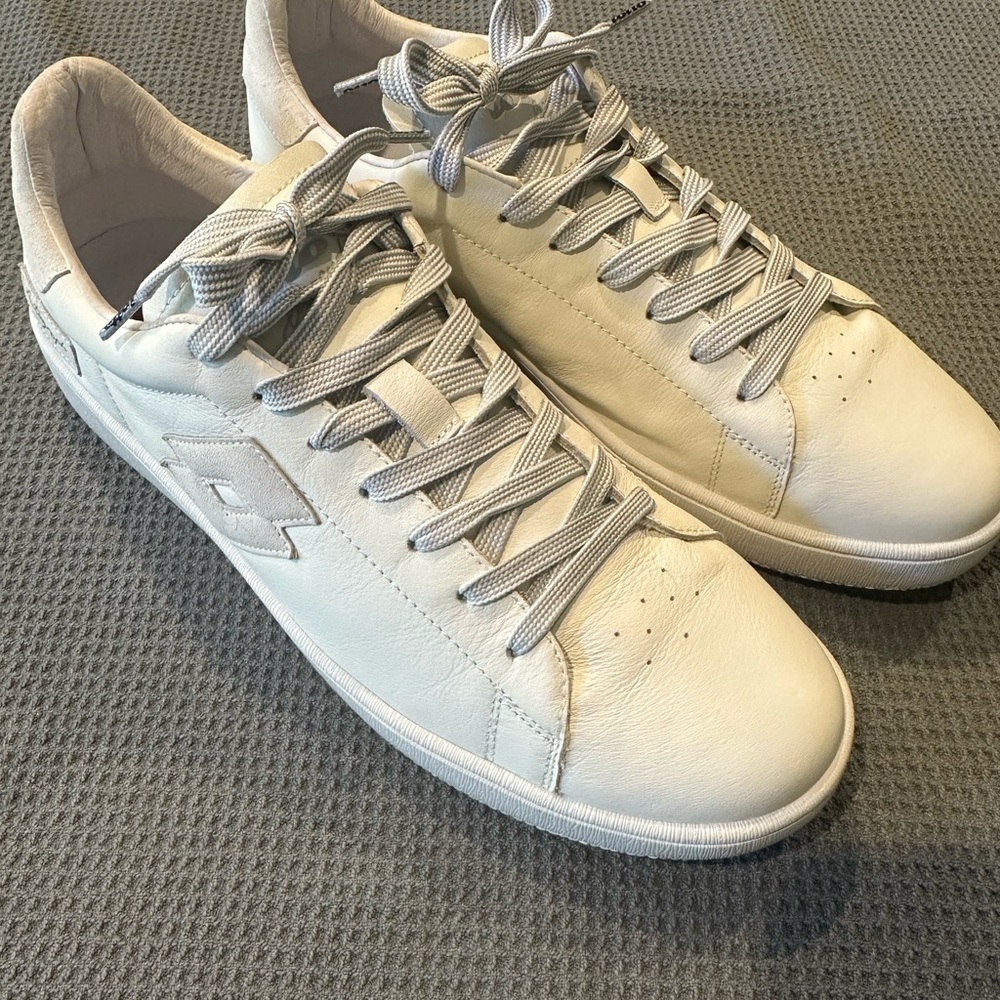 Lotto Men's White Autograph Sneakers